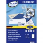 Europe 100 ?tiquettes pour inkjet/laser/copieur, 105x148,5mm