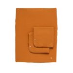 Sauthon Housse de matelas a langer et 2 linges Orsino BEIGE