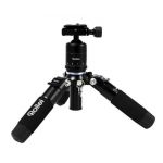 Rollei Fotopro Mini trépied en aluminium M5 avec rotule et housse (Noir)