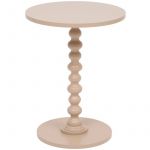 Atmosphera Créateur D'intérieur - Table d'appoint Alix noisette 50x38x38cm