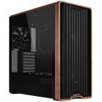 Lian Li PC Lancool LAN217X Midi Tower Acier Verre Temp&eacute;r&eacute; Bois Noir