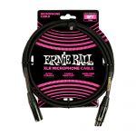 Ernie Ball 6390 c&acirc;ble micro XLR m&acirc;le - XLR femelle 1,5 m&egrave;tre noir