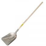 Perrin Pelle neige/grain manche bois 34 cm