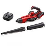 Einhell Souffleur Universel sans Fil GE-UB 18/250 Li E (1 x 4,0 Ah) Power X-Change (18 V, Vitesse d’air 250 km/h, Tube en 3 Parties, variateur de Vitesse avec LED, avec Batterie 4,0 Ah + Chargeur)