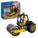 Lego City - Le rouleau compresseur de chantier, Jouets de construction