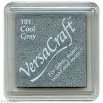 Versacraft - tampon d'encreurs -181 Cool Gray (Gris froid), 25 x 25 mm