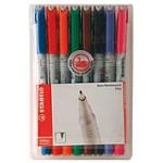 Stabilo 8 stylos feutre OPHen soluble assortis (0,7 mm)