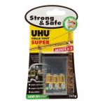 UHU Lot mini-colles gel Strong & Safe 1gr