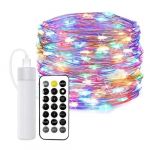 Guirnalda Lights usb Recangable 10m 100 leleds Multi-Colors avec batterie Batterie - Jandei