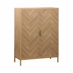 Alice's Garden Vaisselier. Budapest. 2 &eacute;tag&egrave;res. 2 portes L 80 cm x l 40 cm x H 110 cm