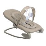 Chicco Transat Hoopla, Transat confortable et stimulant, avec barre de jeu et suspensions textiles, inclinable en 4 positions, modulable et compact