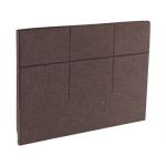 Epeda Tête de lit CARRE CHIC 160x120 TWEED TAUPE