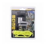 Tresice France Antivol de Disque de Frein pour Moto 4 mm de diam&egrave;tre avec c&acirc;ble de Rappel 1,5 m de c&acirc;ble de Rappel, antivol pour Moto