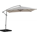 Viva Green Ilios 3 - Parasol jardin déporté en aluminium (3 x 3 m)