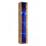 Vitrine Murale LED " " 180cm Naturel Prix