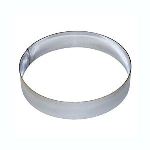 Patisse Cercle &agrave; tarte rond en inox (20 cm)