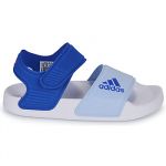 Adidas Sandales enfant ADILETTE SANDAL K Bleu - Taille 36,37,38,28,31,32,33,34,35