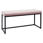 Banc Design "Giulia" 100cm Rose Prix