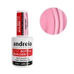 Andreia Professional One Bottle Builder Gel 3 In 1 - Low Viscosity Builder Gel Baby Pink, 14ml