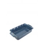 Peugeot Délices Plat céramique four rectangulaire festonné bleu océan 31 cm