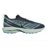 Mizuno Wave Rider GTX 2 Chaussure Trail Hommes - Bleu Foncé, Mint, Pointure 45
