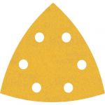 Bosch 50 Feuilles Abrasives Delta 93mm 6 Trous G240