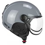 CGM Ebi Casque Ski Adulte Unisexe, Gris, M (57-58cm)