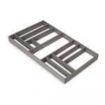 Emuca Organisateur de tiroirs Alumount 900x500, Aluminium, Gris antracite