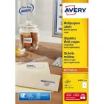 Avery-Zweckform AVERY Boite de 100 étiquettes blanches multi usages 210x297mm - pour laser. jet d'encre et copieur
