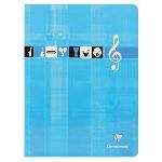 Clairefontaine 3307C - Cahier musique et chant Séyès 48 pages 24 x 32 cm