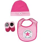 Converse Ensemble bonnet, chaussons et bavoir b&eacute;b&eacute; CHN Core Hang (x3)