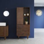 Bois Dessus Bois Dessous Double colonne de salle de bain en bois de mindy 170