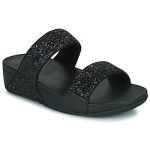 FitFlop Mules Lulu Slide - Glitter Noir - Taille 41,42