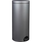 Rossignol Poubelle Elora 30l gris métal