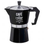 Cafetière en Métal "Italienne" 18cm Noir Prix