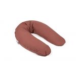 doomoo Basics – Comfy Big Tetra Brick Coussin de Grossesse Multi-Usages – Grand Coussin d’Allaitement et de Maternité – pour Dormir, Allaiter et se Relaxer – Rempli de Microbilles avec Housse Lavable