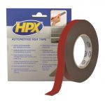 HPX Ruban adhésif double face acrylique 19 mm x 2 m forte adhérance
