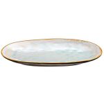 Medard de noblat Coffret de 2 plats larges - SHADOW AQUA