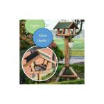 Mangeoire oiseaux extérieur stable et résistant aux intempéries pour oiseaux sauvage. Montage simple.Nichoir de haute qualité