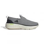 Adidas Homme Cloudfoam GO Lounger Shoes Chaussures, Grey Three/Core Black/Off White, 45 1/3 EU