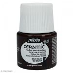 Pebeo Peinture Céramic 45 ml 18 - Brun rouge