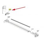 Thule Barres de toit Wing Bar Edge Cover Right - Black - Taille One Size