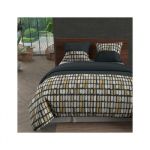 Soleil d'Ocre Parures de lit FABIO Gris - Taille 220x240 cm