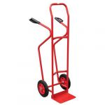 Fimm Diable 250kg Charges Hautes Bavette Fixe Roues Caoutchouc
