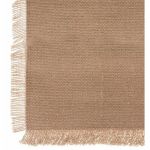 Nappe Maha coton beige 250x150 cm Atmosp ra créateur d'intérieur Lin