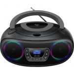 Denver Electronics Portable DAB Radio CD Player Kids - Bluetooth - Light Effects - Boombox - AUX - FM - TDB212BLUE
