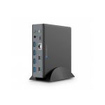 Urban Factory Hub USB STATION D'ACCUEIL UNIVERSELLE USB-C ET USB-A 9 EN 1 4K MULTI - ECRAN