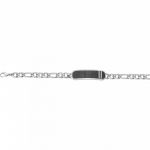 Bracelet matis en acier