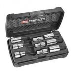 Facom STM.J9 - Coffret douilles tournevis 1/2" pour vis 6 pans creux metriques