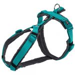 Trixie Premium Harnais Trekking Bleu Ciel/Gris - Bleu Ciel/Gris, S-M